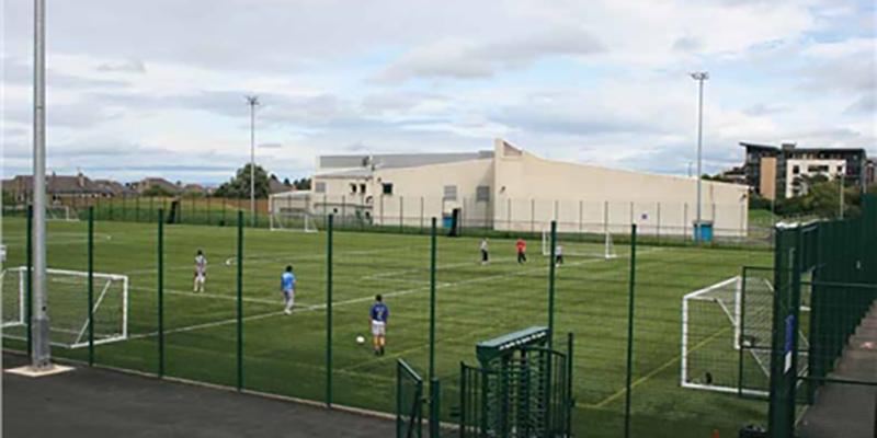 Football academy outside