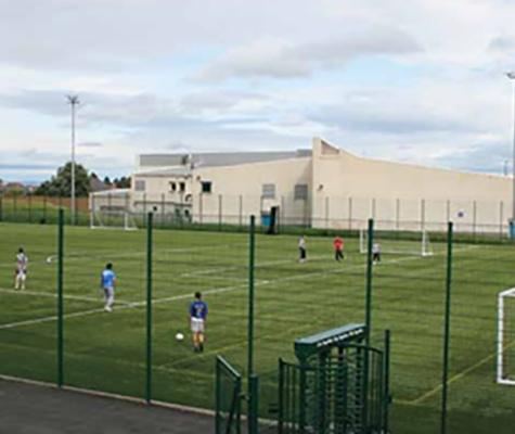 Football academy outside